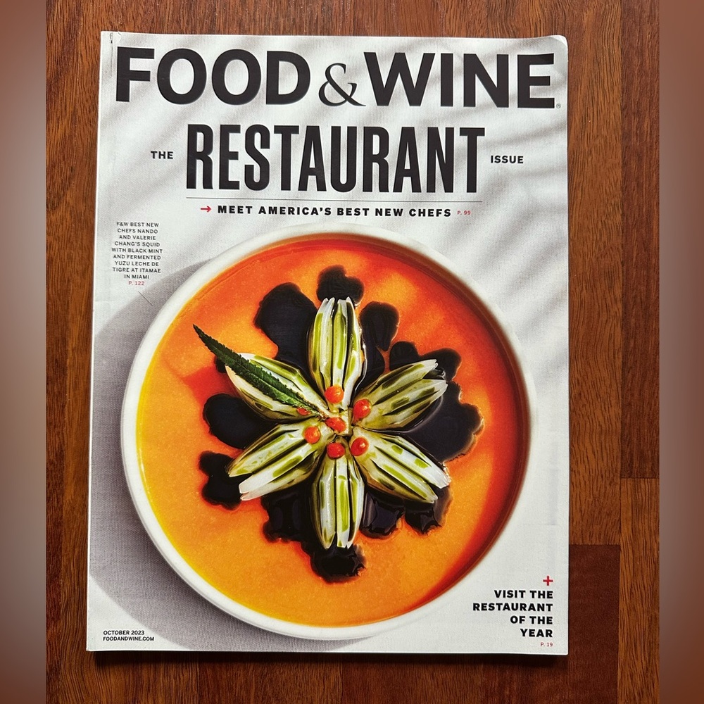 Food & Wine Magazine - October 2023